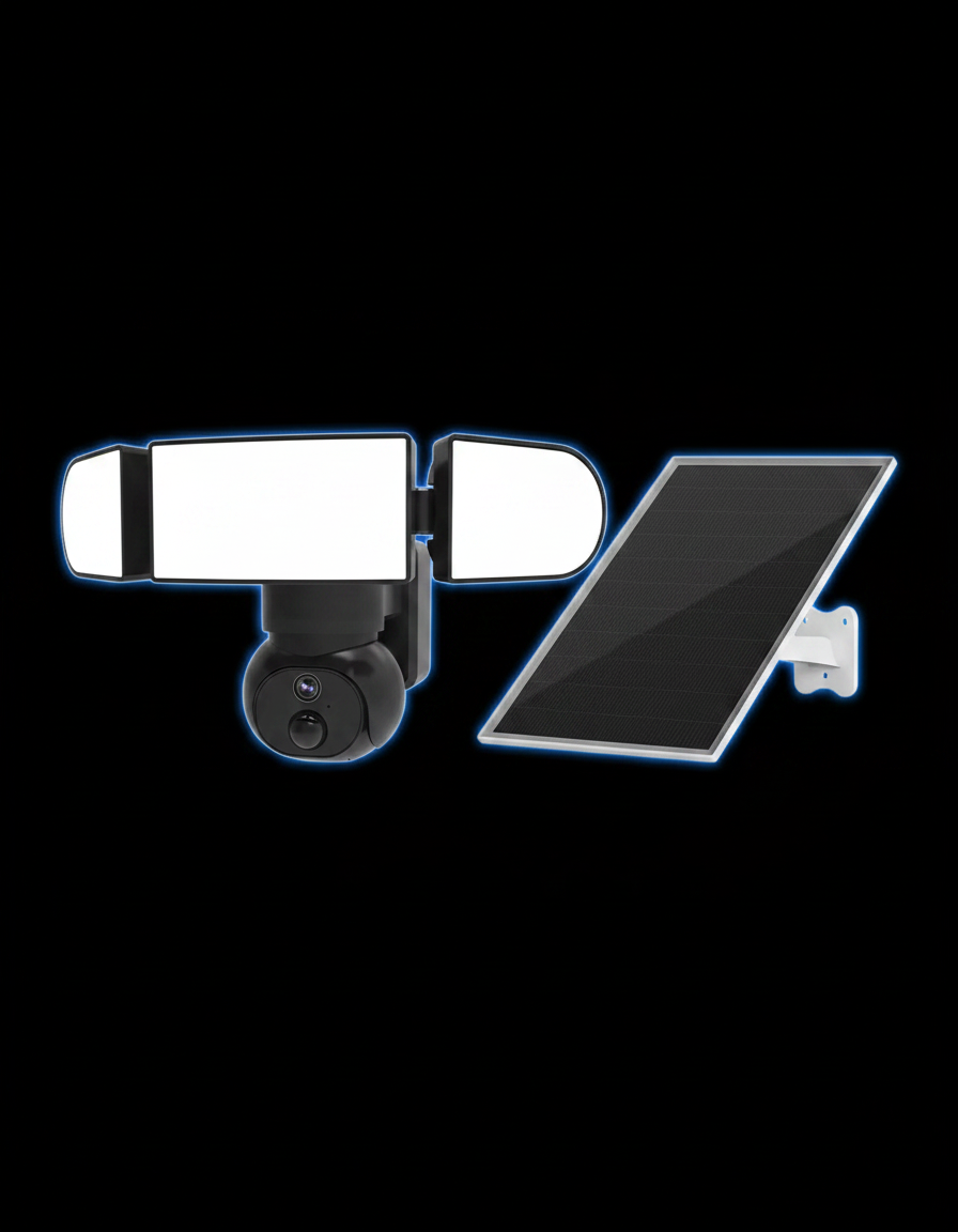GuardNest Solar Floodlight.
