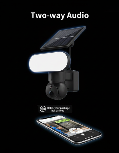 GuardNest Solar Floodlight.