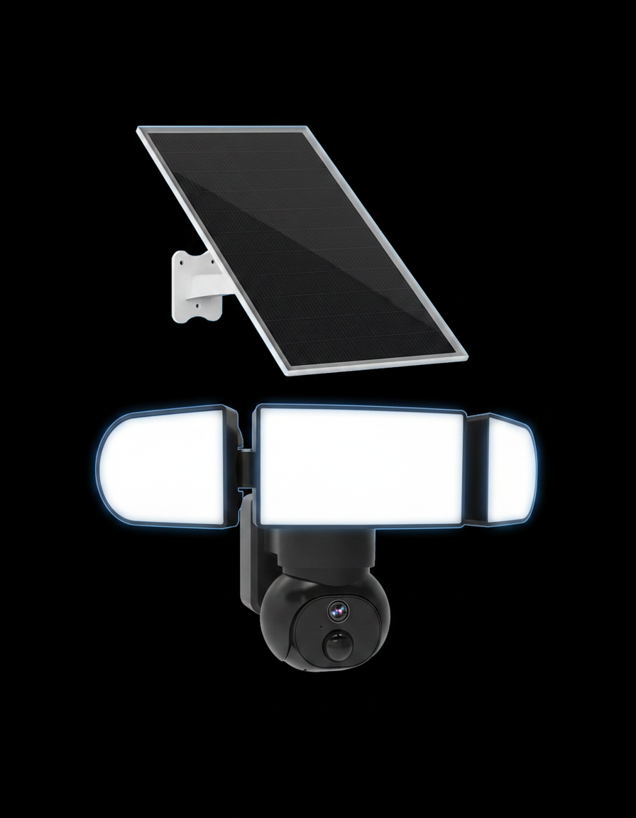 GuardNest Solar Floodlight.
