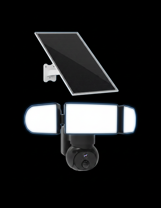 GuardNest Solar Floodlight.
