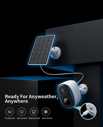 GuardNest Core Cam with Floodlight.