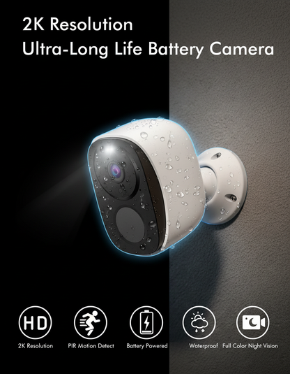 GuardNest Core Cam with Floodlight.