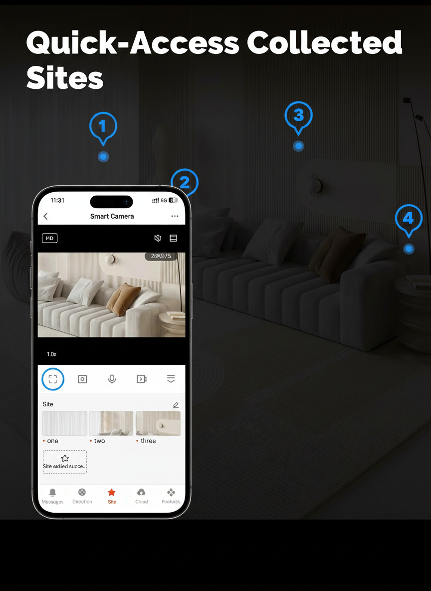 GuardNest Indoor Cam.