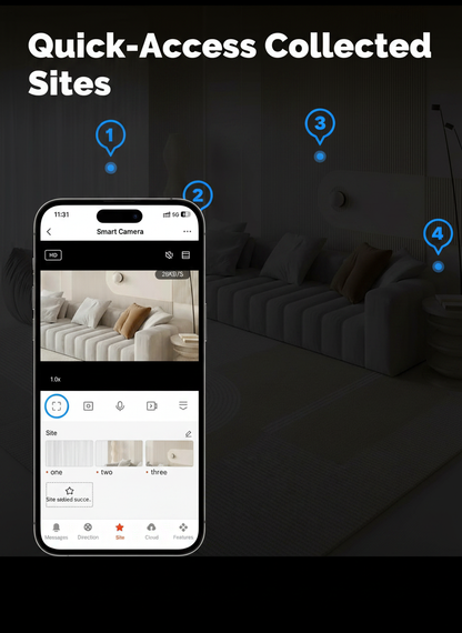 GuardNest Indoor Cam.