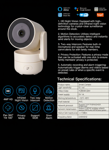 GuardNest Indoor Cam.
