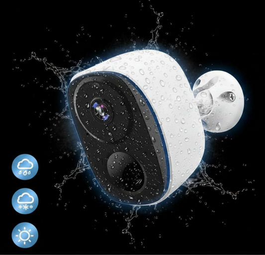 GuardNest Core Cam with Floodlight.